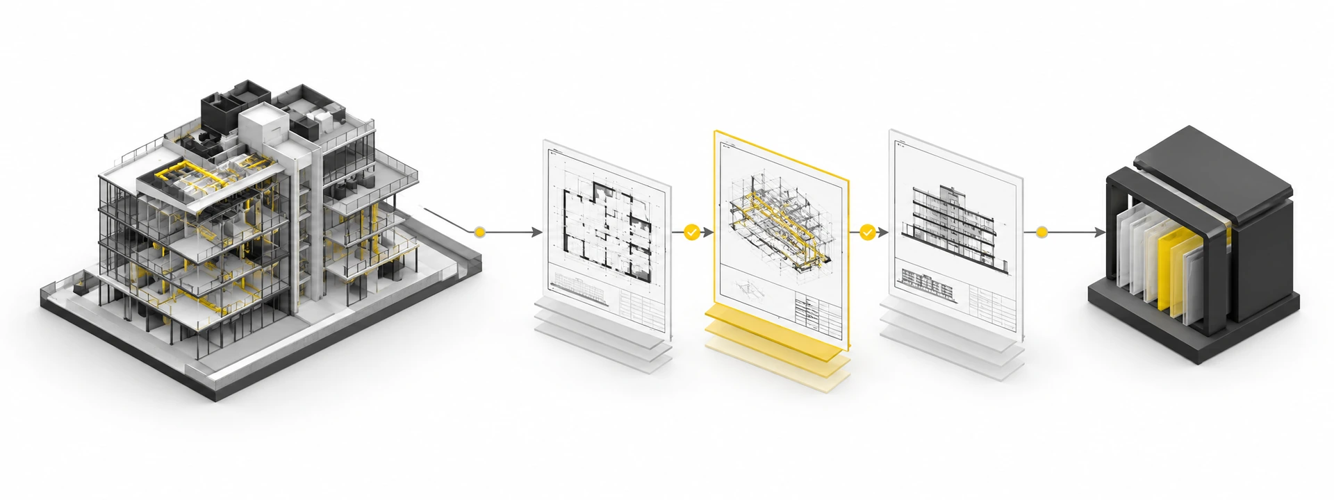 BIM modeli, doküman revizyonları ve ortak bilgi akışı
